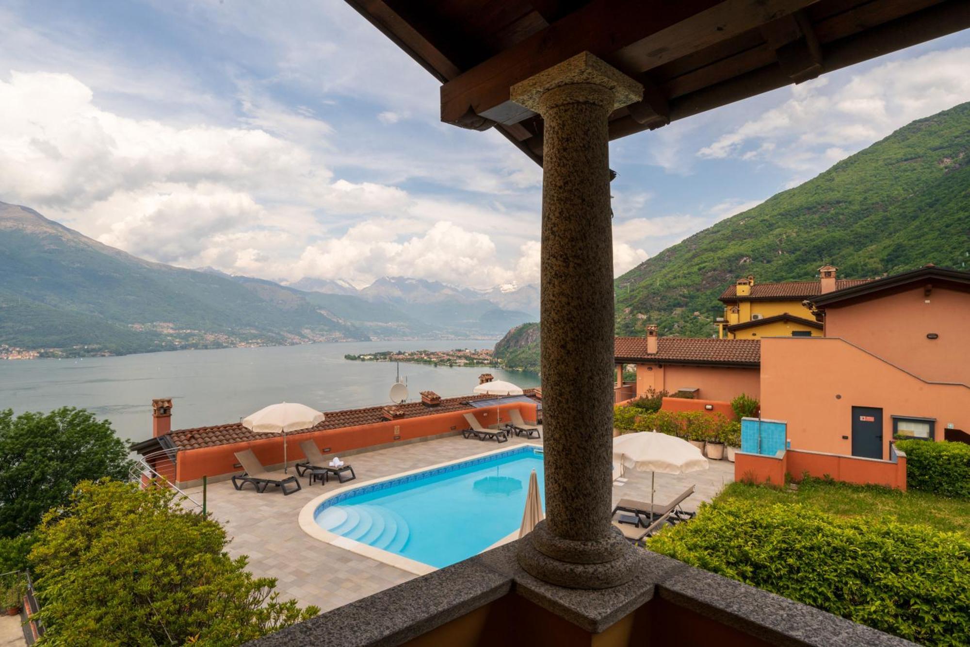 Stunning Apartment- Terrace And Swimming Pool Bellano Extérieur photo